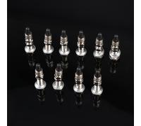 10 Pcs Pneumatici Gambo Della Valvola Dei Per Bici Piene Biciclette Tubeless