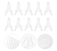 10 Pcs Porta Badge Orizzontale Distintivo Espositore Per Orologi