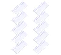 10 Pcs Porta Etichette Da Esposizione Portaetichette Trasparenti