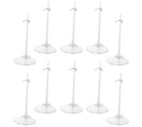 10 Pcs Porta Figurine Espositore Per Figure Mini Mannequin Stand