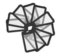 10 Pcs Porta Tesserino Portatessera Badge Della Carta Di Accesso Copertine