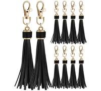 10 Pcs Portachiavi Con Nappa Fai Da Te Ciondolo Keychain Per Borse