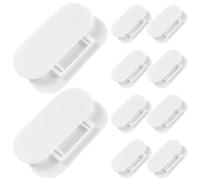 10 Pcs Portaprese Adesivo Ciabatta Elettrica Gancio Spina Montata Parete