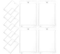 10 Pcs Protezioni Rigide Per Carte Bustine Porta Da Gioco Plastica