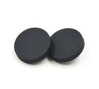 10 PCS Pulsante Piano Metallico Abbigliamento Donna Abbigliamento Uomo Maglia Camicia Uomo Camicia Button Camicia Camicia Suit Pantaloni Tasto di cucito a Forma di Rotondo (25mm, Puro Nero)