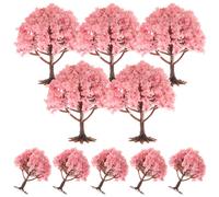 10 Pcs Puntello Per Albero Artificiale Piccoli Alberi Mini Finto