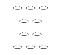 10 Pcs Ragazza Hairband Portatile Moda Personalizzata Fascia Decorativa Hair-styling Fascia Per Capelli Quotidiano Festa Viaggio No. 2