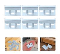 10 Pcs Reggimensole Da Muro Staffe Per Pieghevoli Staffa Rinforzo Angolare