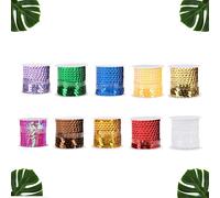 10 Pcs Rifinitura Con Paillettes Per Progetti Artigianali Grandi Indumenti