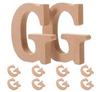 10 PCS Ritaglio Di Legno Non Finito Craft Wood Board Artigianato