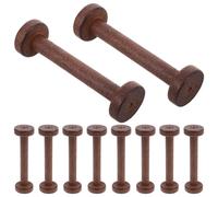 10 Pcs Rocchetti Legno Bobine Da Ricamo Per L'avvolgimento Del Filo