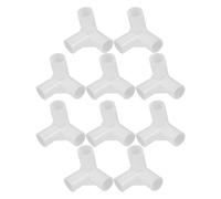 10 Pcs Scarpiera Per Armadio in Stoffa Dell'asta Dell'armadio Giunto