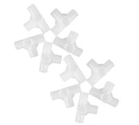 10 Pcs Scarpiera Per Armadio in Stoffa Dell'asta Dell'armadio Giunto