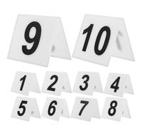 10 Pcs Segni Di Numeri Da Tavolo Ristorante Del Numero Della Tabella