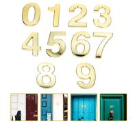 10 Pcs Self-Adhesive Sign House Hotel Identifier for Home Numero Di Casa