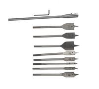 10 Pcs Set Di Diamanti Piatti in Legno Punta Per La Lavorazione Del