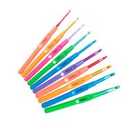 10 Pcs Set Di Uncinetti Per Lavorare Maglia Mano Principianti Kit Ferri Da