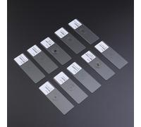 10 PCS/Set Vetrini Per Campioni Di Microscopio Preparati Biologici