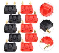 10 Pcs Spine A Banana Connettore Audio Connettori Spina Impilabili