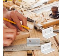 10 Pcs Squadrette Angolari Connettore Angolare Del Profilo in Alluminio