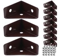 10 Pcs Staffe Per Carichi Pesanti Ferramenta Mobili Ancoraggio Muro Angolari