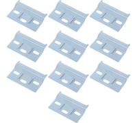 10 Pcs Staffe Per Mensole Pesanti Staffa Angolare Supporto Degli Scaffali
