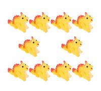 10 Pcs Statua Di Drago in Resina Mini Statuette Statuine Piccole Cose