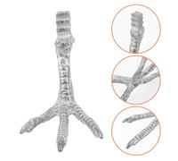 10 PCS Statuetta Realistica Del Piede Di Pappagallo Piedi Per L'artigianato