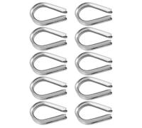 10 Pcs Strumento Di Crimpatura Della Corda Filo Maniche Crimping