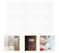 10 Pcs Supporto Mensola Mensole Adesive Per Scaffali Titolari Di