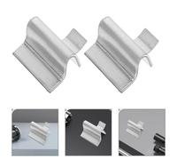 10 Pcs Supporto Scaffale Metallo Clip Scaffali Metallici Staffe Di