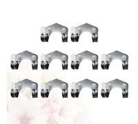 10 Pcs Supporto Tubo Giardino Porta Gomma Da Gancio Giardinaggio