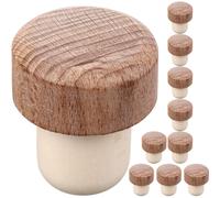 10 Pcs Tappatrice Sughero Tappi in Tappo Per Bottiglia Bottiglie Di