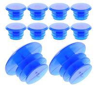 10 Pcs Tappi Per Mountain Bike Terminali Manubrio Bici Estremità Del