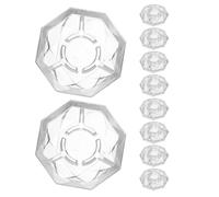 10 Pcs Tappi Per Pedali Effetti Chitarra Tappo Pedale Copertine Di