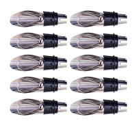10 Pcs Tappo Per Bottiglia Di Vino Imbuto Acciaio Inox Distributore Bevande