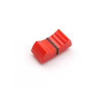 10 pcs tavolo da oscuramento del mixer slitta dritta potenziometro tappo a pulsante fader tappo di regolazione audio audio da 4 mm,red