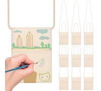 10 Pcs Tote Bot Uomo Piccola Borsa Tracolla Borse Con Cerniera in Tessuto