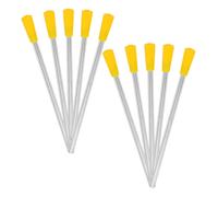 10 Pcs Triangle Iron Rod Cena Bell Martello Triangolare Da Tamburo