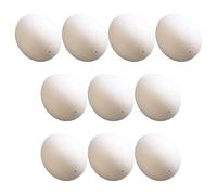 10 Pcs Uova Plastica Da Decorare Bianche Giocattolo Dell'uovo Di Pasqua Fai Te