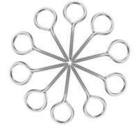10 Pcs Viti Di Acciaio Inox Occhiello Ganci Vite Golfare Sollevamento