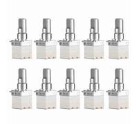 10 Pcs Volume Control Knob Cap for Two Way Radio, Replacement Volume Switch with ABS and Metal Build, Compatible with CP040 CP140 CP160 CP180 CP200 EP350 GP328 PRO3150
