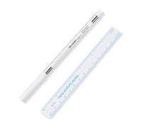 10 pennarelli per la marcatura della pelle, colore bianco, per uso chirurgico, impermeabile, per il trucco e il disegno delle labbra