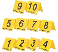 10 pennarelli per prove della scena del crimine, con etichette numeriche di identificazione delle prove in scala da 1 a 10, per indagini e uso forense, accessori per scene del crimine, durata