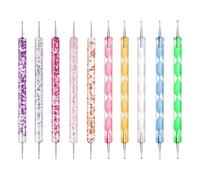 10 Penne Per Nail Art, Penne Per Nail Art Acriliche, Penne Per Nail Art A Doppia Estremità, Strumenti Per La Decorazione Di Nail Art, Accessori Per Nail Art