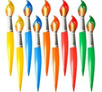 10 pennelli gonfiabili da 104 cm, giganti, pennelli colorati, grandi pennelli artistici per bambini, decorazioni estive per feste di compleanno, 5 colori