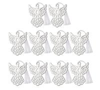 10 Per Segnalibri Angeli Creativi Set Squisiti Page Divisore Insegnante Dono Regalo Supplente Segnali
