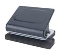 10 perforatori per raccoglitori, formato A4 e ufficio, rilegatrice per carta A4/B5/A5, agenda giornaliera, personale, raccoglitore ad anelli (grigio)