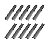 10 pettini professionali per parrucchieri, set di pettini professionali per parrucchieri, pettine per capelli veloce, pettine per capelli da uomo, per salone di famiglia, colore nero