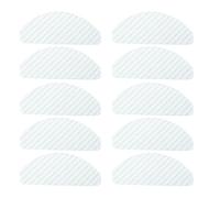 10 Pezze Mop Monouso per Robot Aspirapolvere, Ricambi Microfibra ad Alta Assorbenza con Design a Strisce Blu per Pavimenti in Legno e Piastrelle, Compatibili con T9 T8 AIVI N8